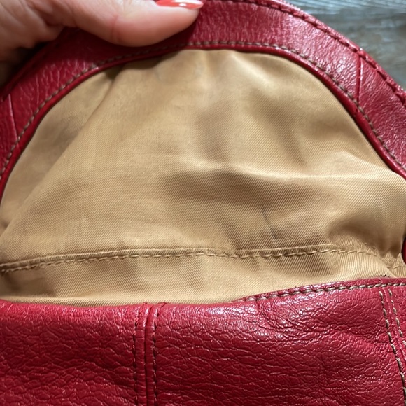 Sak red leather crossbody bag - Picture 12 of 12